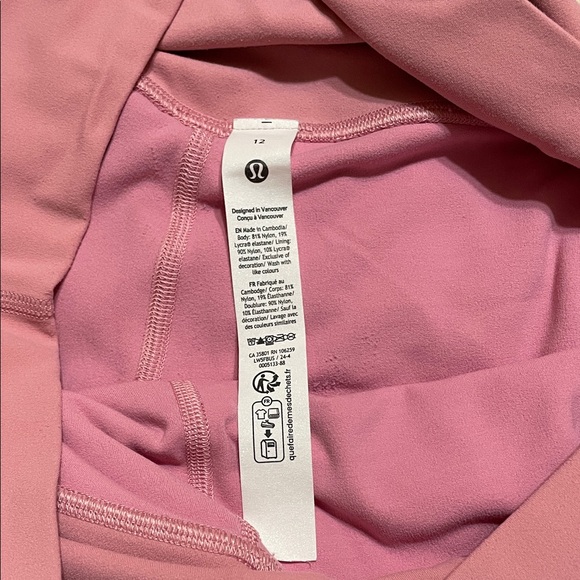 Lululemon Peloton Pink Leggings - Picture 2 of 8